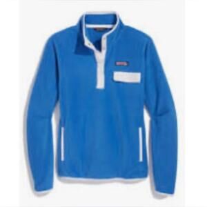 Vineyard Vines Shep Shirt Blue White XS Outdoor Preppy Long Sleeve Pullover